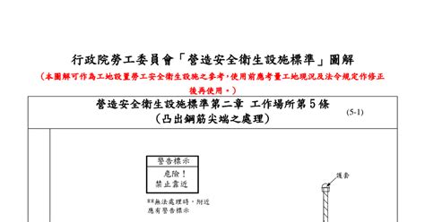 營造安全衛生設施標準圖解|水利署中文版全球資訊網